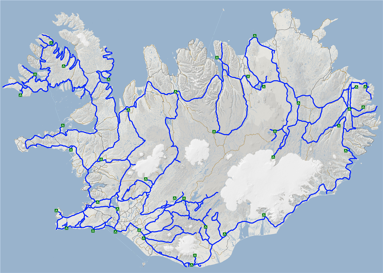 Islande - Itinéraire 2 mois